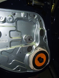 Установка Тыловая акустика Hertz ECX 165 в Ford Focus II